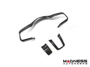 Jaguar F-TYPE Interior Trim - Carbon Fiber - Steering Wheel Trim - Sport - Round Style Wheel Jaguar F-TYPE Interior Trim - Carbon Fiber - Steering Wheel Trim - Sport - Round Style Wheel